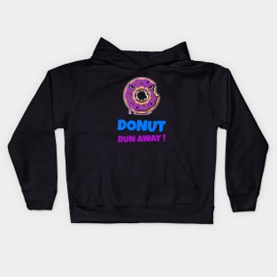 Halloween Cute Donut Monster Kids Hoodie